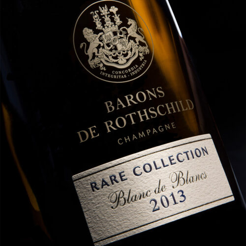 Rothschild Rare Collection Blanc de Blancs 2013 - Bouteille 75 cL (caisse bois de 3)
